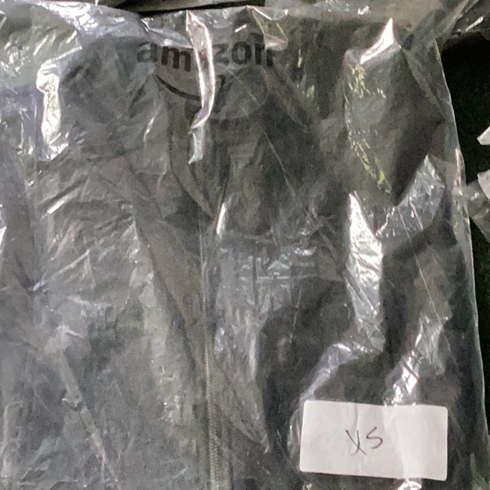 NWT CORE 10 Cropped Zip-Up Hoodie Sweatshirt Black - Picture 8 of 8
